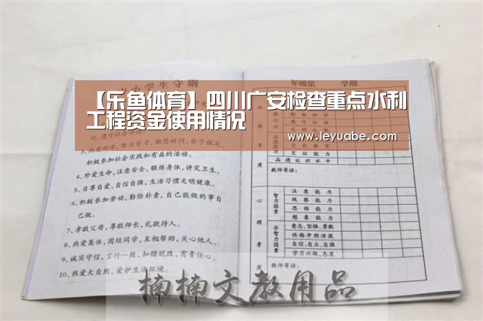 【乐鱼体育】四川广安检查重点水利工程资金使用情况(图4) 乐鱼体育